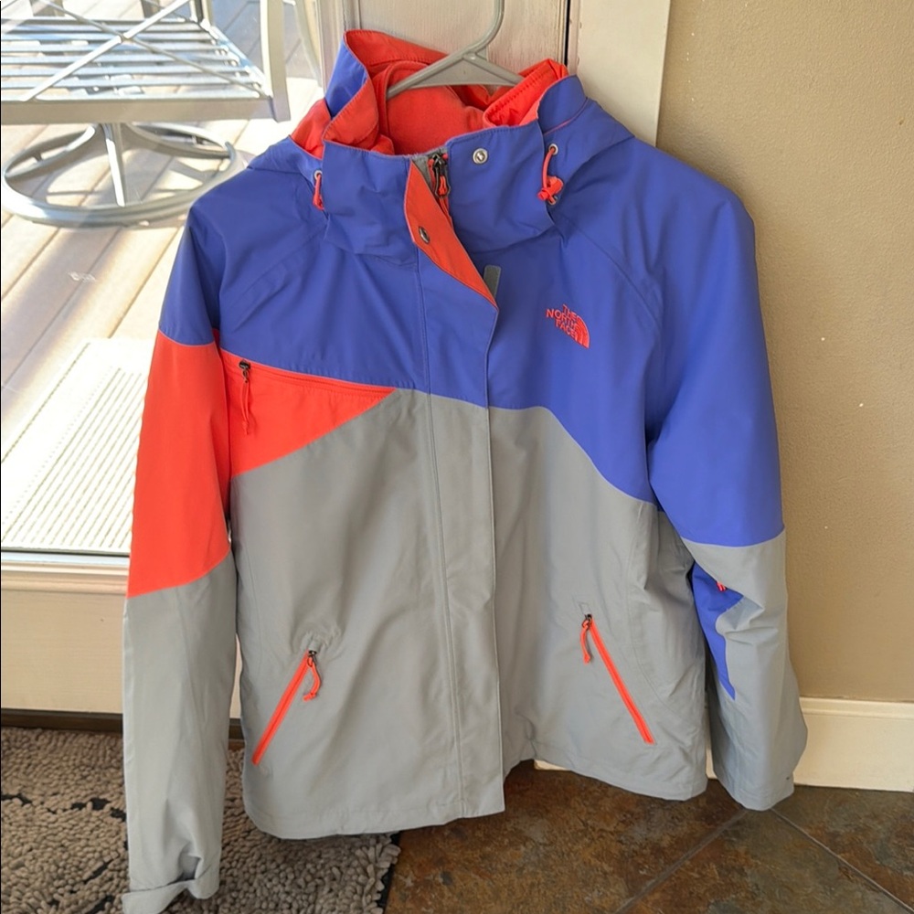The North Face Blue and Gray Jacket